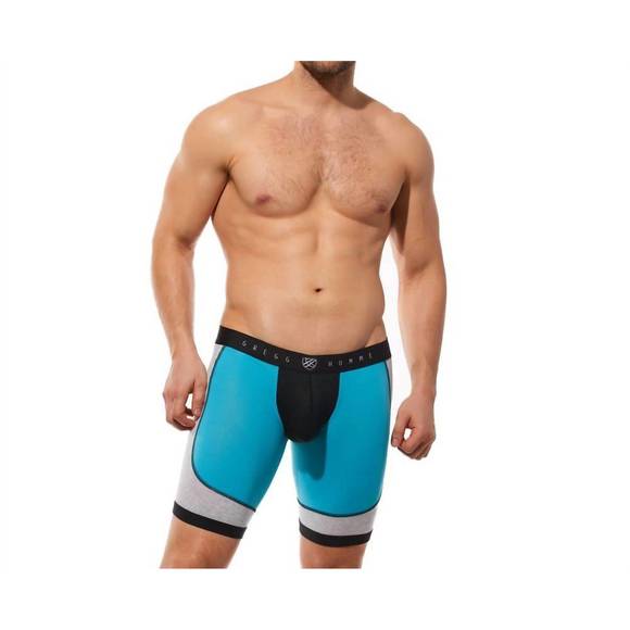 NEW GREGG HOMME room-max gym trunk in aqua - Picture 1 of 3